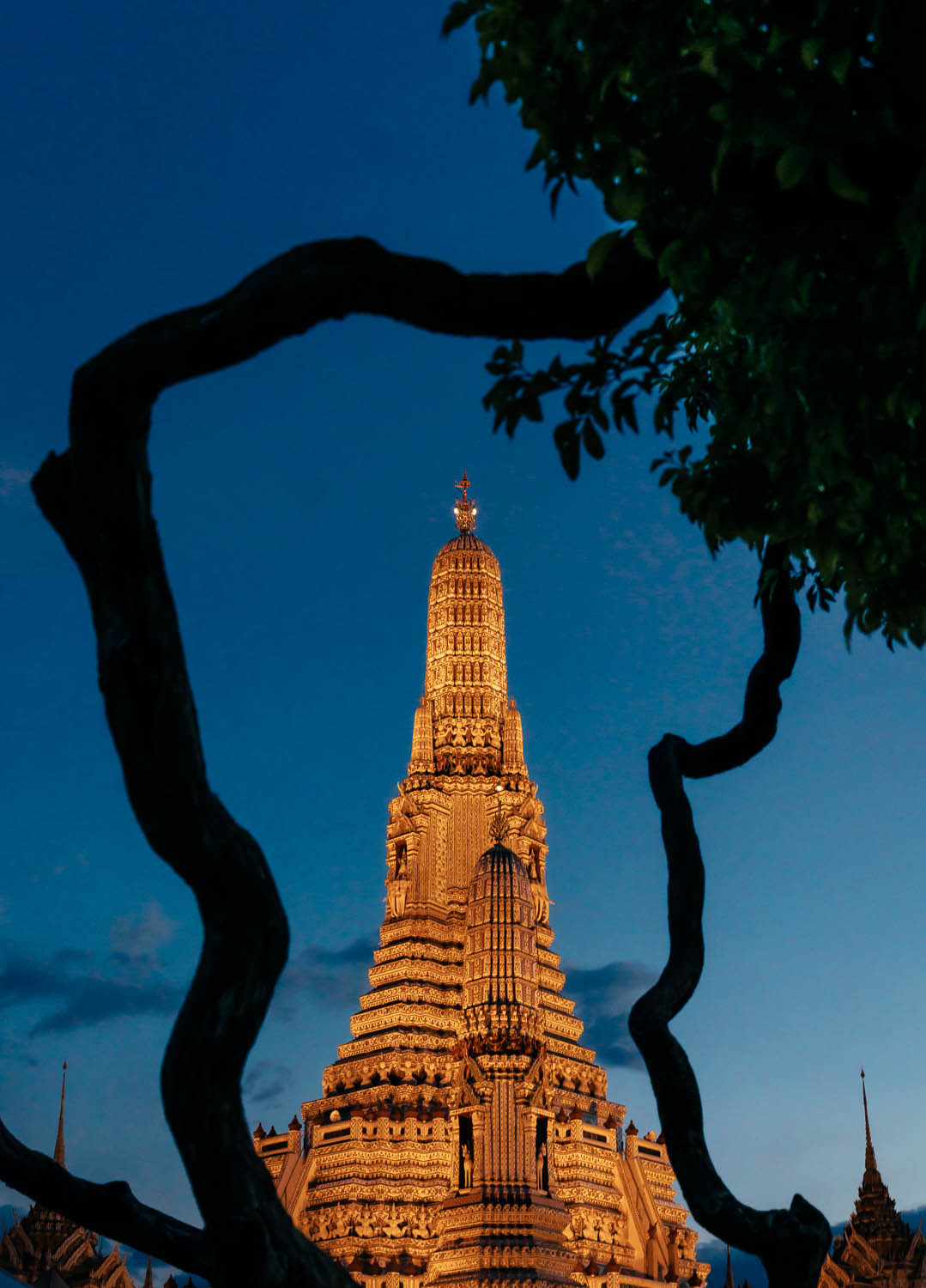 Wat Arun at night, Bangkok, Thailand