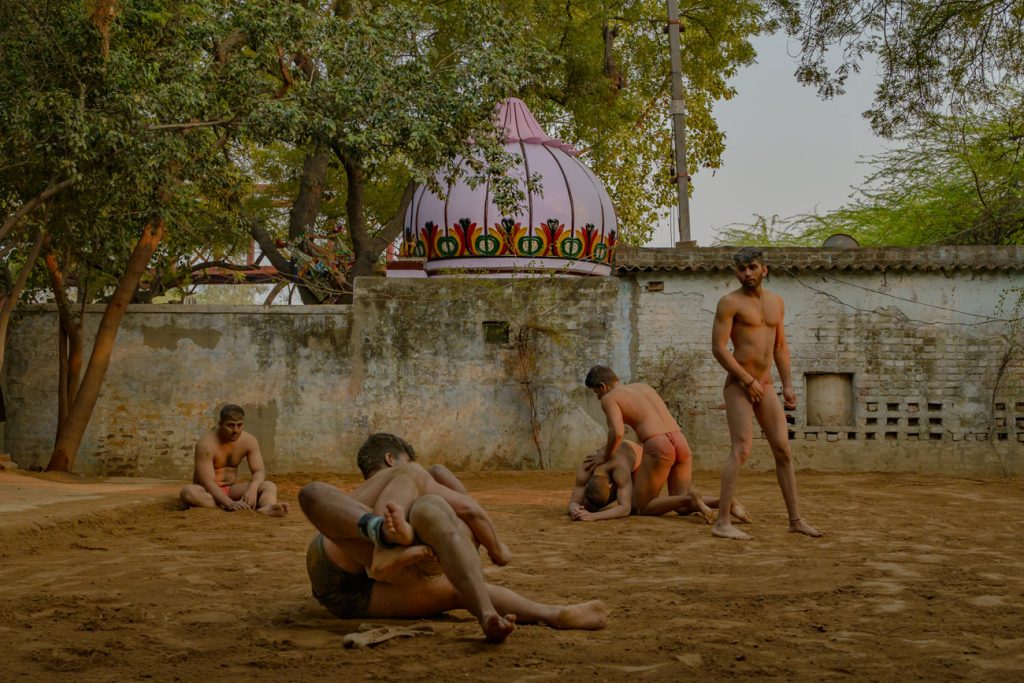 Kushti wrestlers, Akhara in Delhi, India
